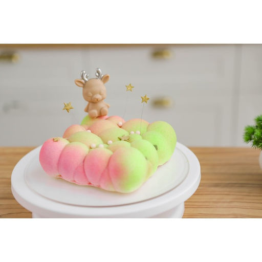 Цена за 2 шт. Плунжеры кондитерские Доляна Звёздочка, набор 3 шт.: d=2 см, d=2.2 см, d=2.5 см, пластик, белые