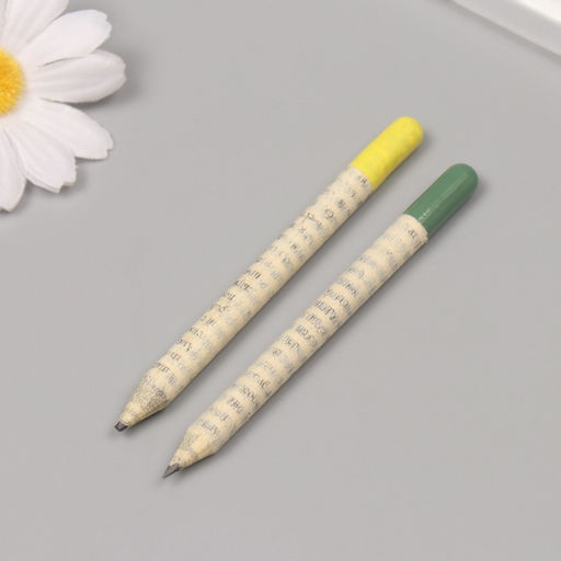 Набор для выращивания, карандаши подарочные «Ромашка + Лаванда», mini, простые чернографитные, 2 шт.