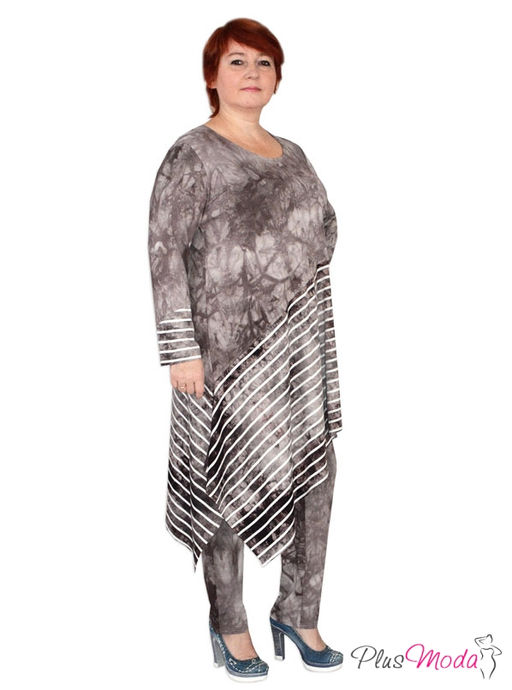 Туника Модель №182 размеры 50-74 - Plusmoda фото 2