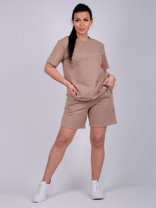 Костюм Лайф сирень, футер с лайкрой - Малина фото 30