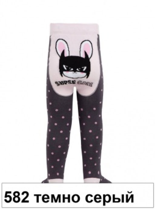 Колготки дет. TIP-TOP 4С-01СП, р.80-86 (24) - 582 темно-серый - Conte elegant фото 2