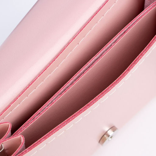 Сумка детская для девочки Корги, на клапане, розовая - NAZAMOK KIDS фото 4