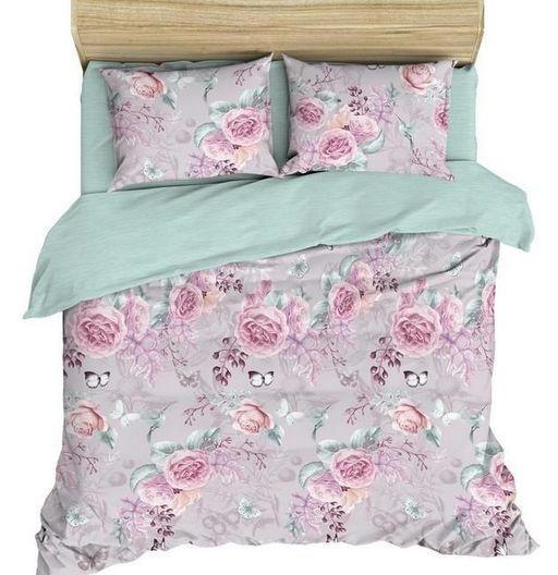 КПБ Розовый зефир бязь хлопок 100% Евро - Лен поволжья фото 4