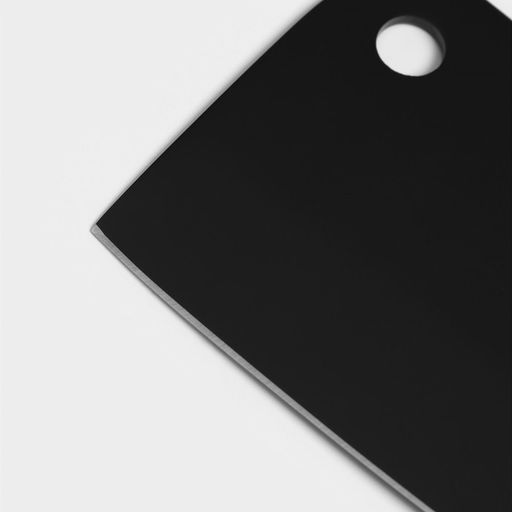 Нож кухонный топорик Magistro Vantablack, длина лезвия 20,3 см, цвет чёрный  фото 8