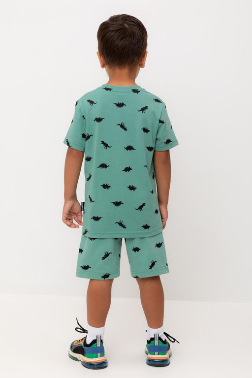 Crockid _ КР 400818/малахитово-зеленый,дино к560 шорты для мал  фото 3