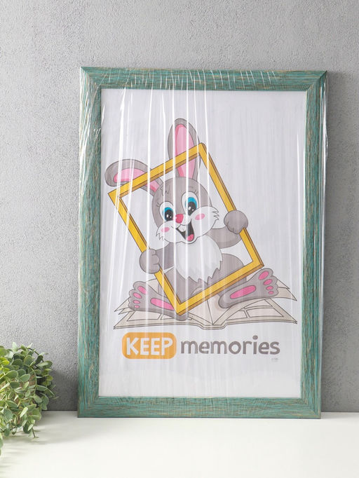 Фоторамка для фото 40×60 см Keep memories Luxe Elegance, пластик, морской, (пластиковый экран)