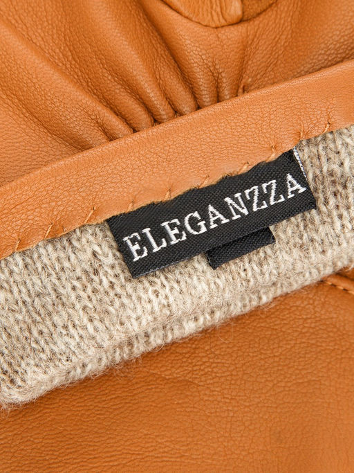 Перчатки женские ш+каш. IS04047 camel - Eleganzza фото 10
