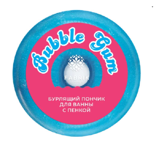FABRIK пончик бурлящий д/ванны 120гр с пенкой Mono "Бабл Гам"