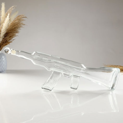 Мини-Бар Автомат, на подставке, на 2 персоны, штоф - 800 мл, стаканы 330 мл, 53?7?23 см, стекло, дерево