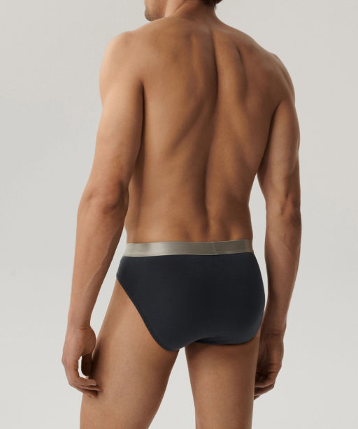 ATLANTIC 2BMP-013 Трусы спорт Basic - набор 2 шт. графитовый  фото 7