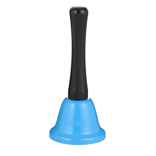 Колокольчик настольный, голубой, 12.5×5.2 см