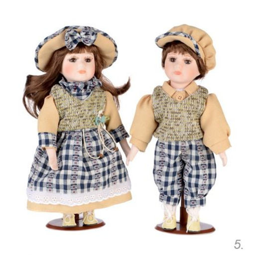 Сувенир коллекционный Мальчик и Девочка 2 штуки набор 31 см / 1213 /уп 24/ - Галеонтрейд фото 6