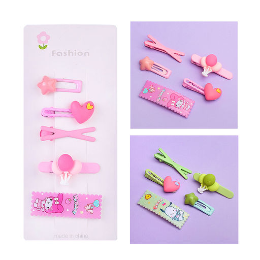 Набор заколок для волос "Воздушно настроение" в пакете