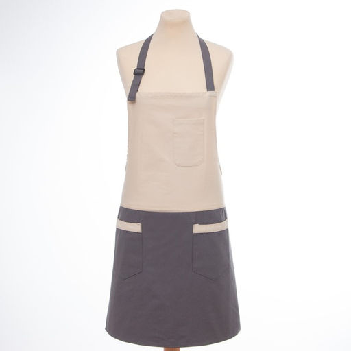 Фартук Этель Стильцв.беж/серый 75 х 65см, 100% хлопок  фото 6