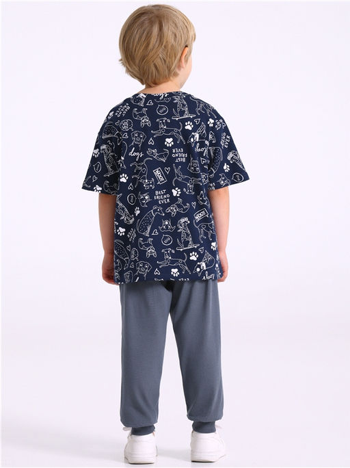 футболка+брюки 2ПФБ5888001н - Апрель фото 3