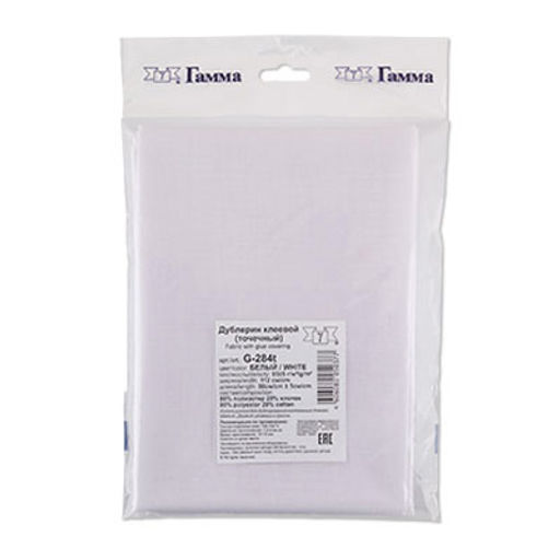 Дублерин G-284t ФАСОВКА тканый точечный 85 г/кв.м 5 112 см х 50 см