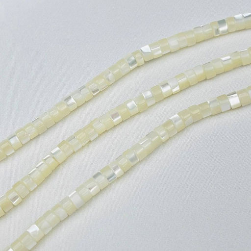 Бусины для украшений из Перламутра (155 бусин) 39 см