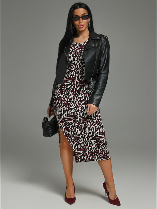 Алсу платье-майка женское (бордо)