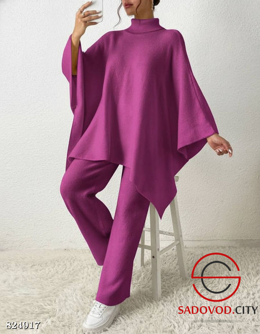 Женский теплый костюм двойка