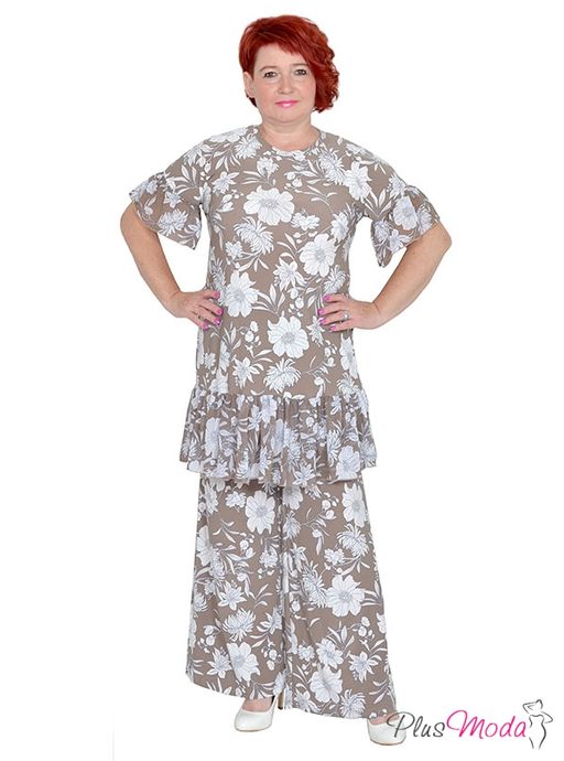 Туника Модель №1266 размеры 44-84 - Plusmoda фото 6