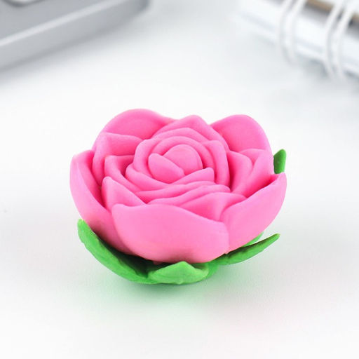 Цена за 2 шт. Подарочный набор: блокнот, ручка-фигурная и ластик Розовые тюльпаны. 8 марта