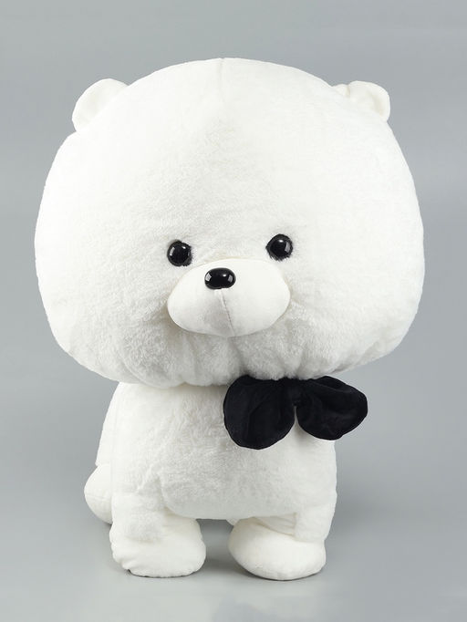 Мягкая игрушка «Собака в бабочке», 60 см, белая