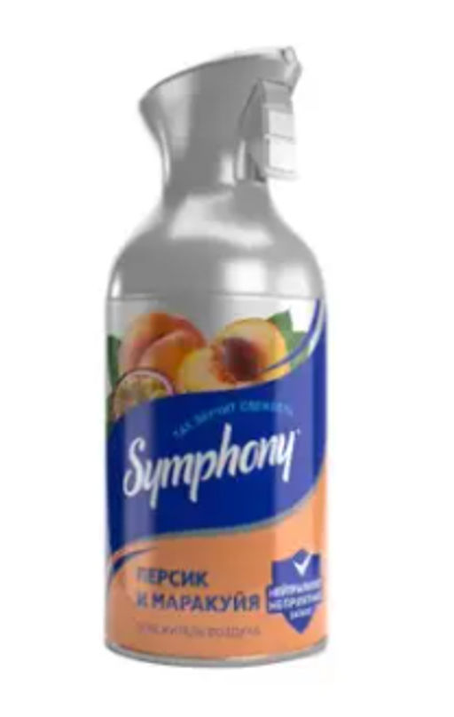 SYMPHONY освежитель с триггером 250мл Персик и маракуйя