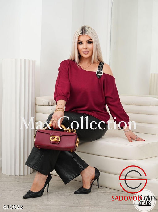 Кофты на одно плечо женская - Bruno фото 2