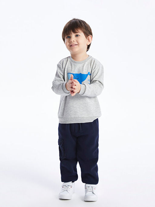 Beli Lastikli Basic Erkek Bebek E?ofman Alt
