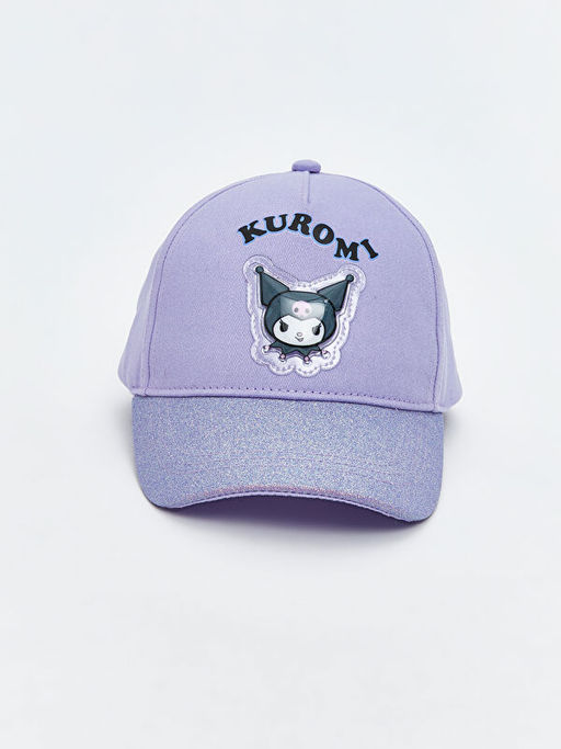 Kuromi Bask?l? K?z ?ocuk Kep ?apka