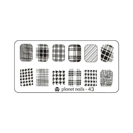 Planet Nails Диск с шаблонами для дизайна ногтей 23088 23088  фото 2