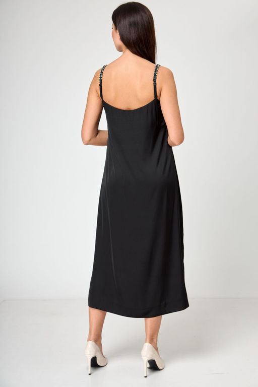 Платье ANELLI 1180 черно-зеленое-двухстороннее  фото 8