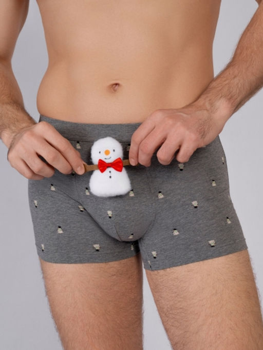 Мужские трусы боксеры Indefini (Арт.4023MUF)  фото 3