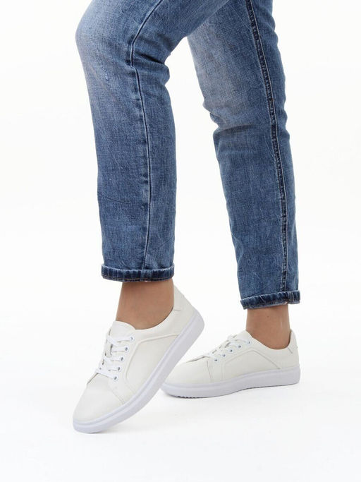 03-C935-9 MILK Кеды женские (натуральная кожа)