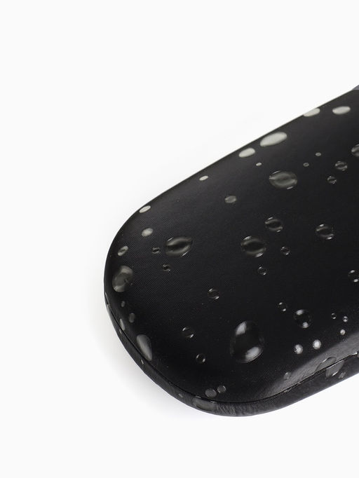 Футляр для очков на хлопушке, с принтом, размер 16×6×3 см, чёрный