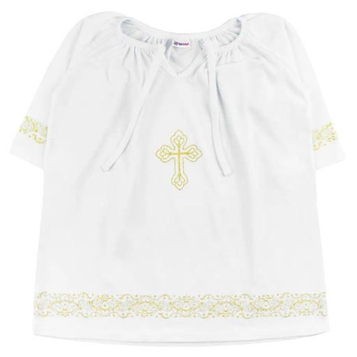 Сорочка крестильная кулирка 12811001 - Youlala фото 4