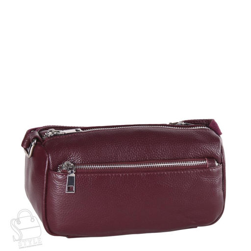 Сумка женская кожаная 6076NN eggplant Natale Navetta  в Новосибирске