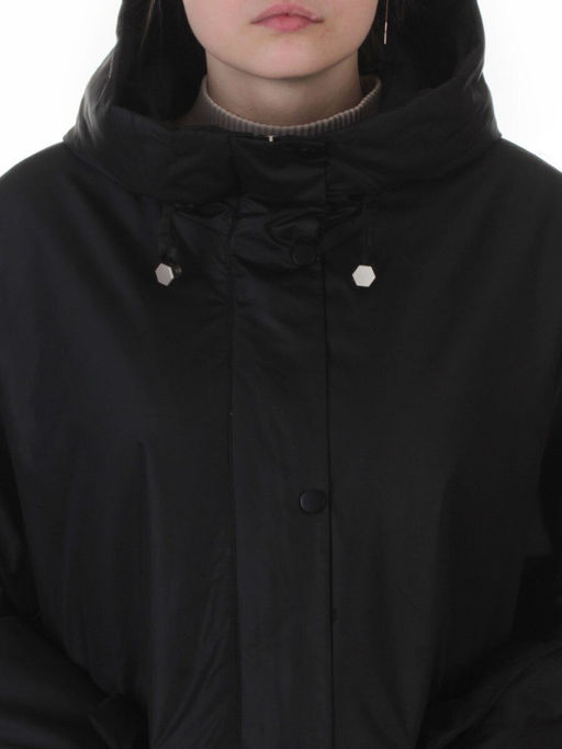 8020 BLACK Куртка демисезонная женская (100 гр. холлофайбер) - Fashion фото 4