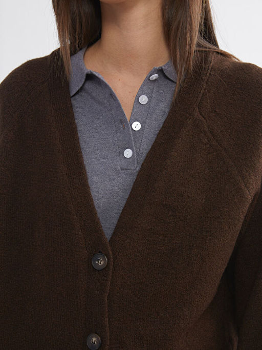 V Yaka Kad?n Triko H?rka