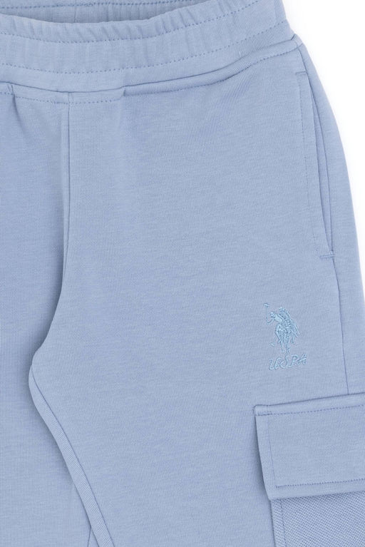 Голубые спортивные штаны для девочек - U.s. polo assn фото 6