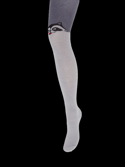 БРЕСТСКИЕ 3280 SCHOOL КОЛГОТКИ ДЕТСКИЕ (рисунок) св.серый - Conte elegant фото 3