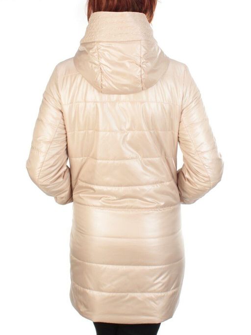 167 BEIGE Куртка демисезонная женская ROVITHI (100 гр.синтепона) - Fashion фото 5