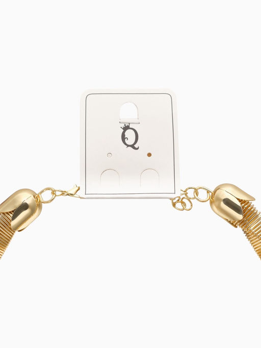 Чокер «Кручёный Обруч», цвет золото