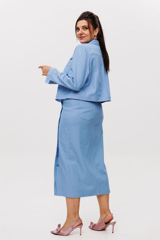 Юбка ANELLI 1453 небесная симфония  фото 2