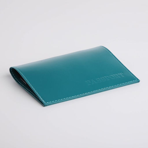 Обложка для паспорта, цвет бирюзовый - Simaland фото 4
