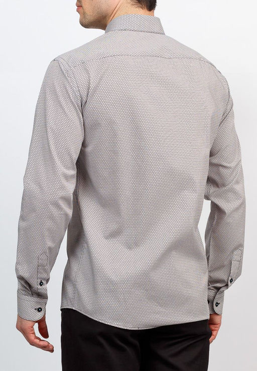 Сорочка мужская длинный рукав GREG 123/131/028/Z/b/1  фото 6