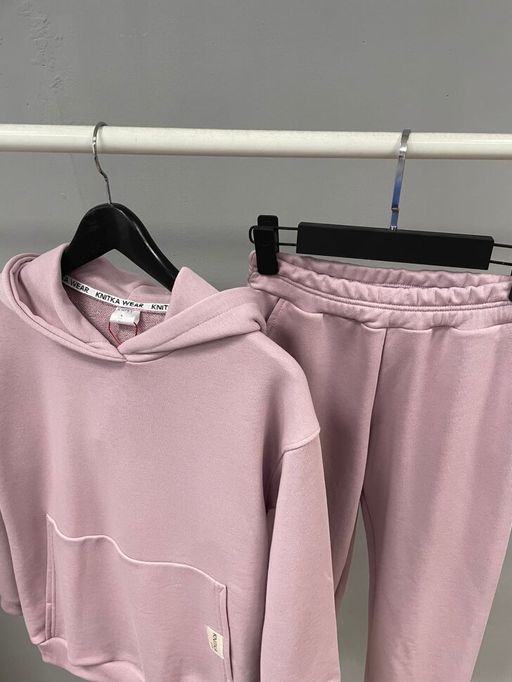 Футер 3х нитка ВЫСОКОЕ КАЧЕСТВО ПЕНЬЕ костюм женский - Knitka wear фото 8