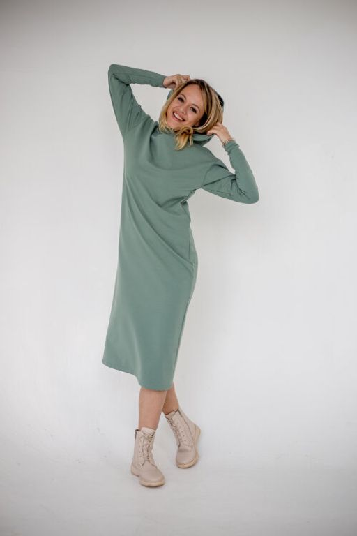 Платье ФУТЕР 2х нитка ПЕНЬЕ - Knitka wear фото 2