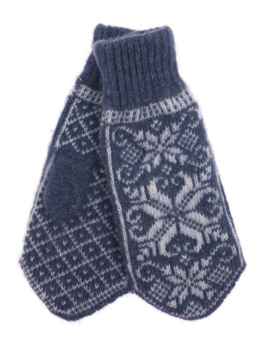 Варежки мужские "Паук и снежинка" ПП 4213-1