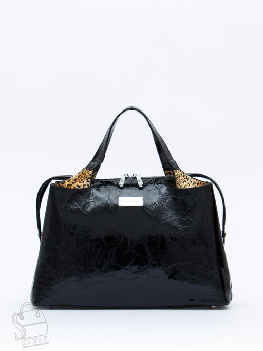 Сумка женская кожаная 9613-1S black Velina Fabbaino-Safenta в Новосибирске